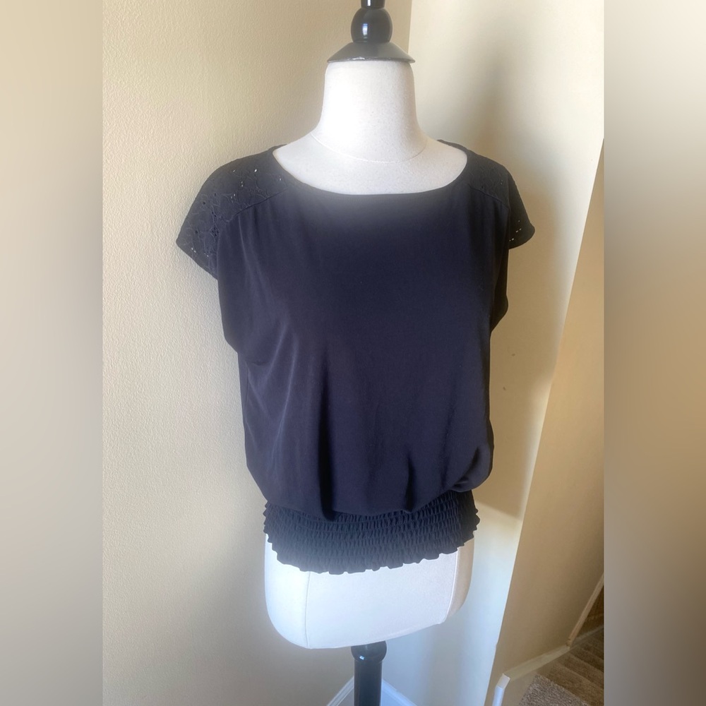 MICHAEL Michael Kors Black Top - Medium